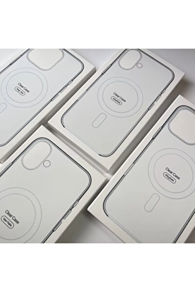 UnDePlus Apple iPhone 16 Kılıf Şeffaf Lansman Magsafe Wireless Şarj Özellikli Orjin Kapak