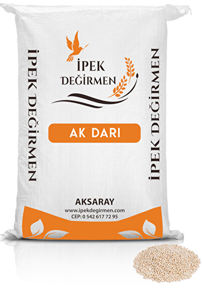 İpek Değirmen 25 Kg Ak Darı Muhabbet Papağan Bülbül Tozsuz Kuş Yemi