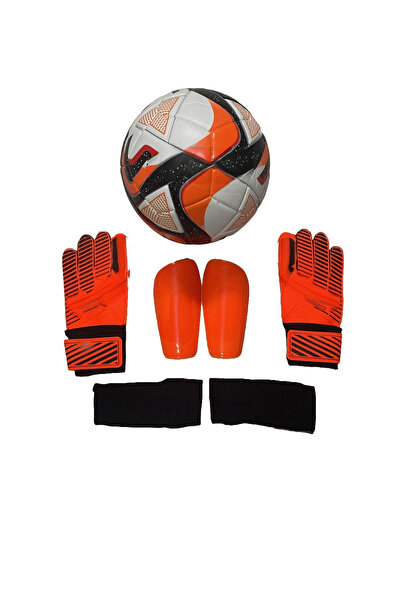 unes 5 عدد 4 قفازات كرة قدم منقوشة بخياطة آلية ومجموعة من 3 قطع