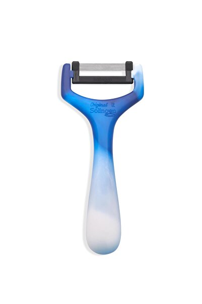 ONON Fruit-Vegetable Straight Peeler Marbled Blue-White Quantity