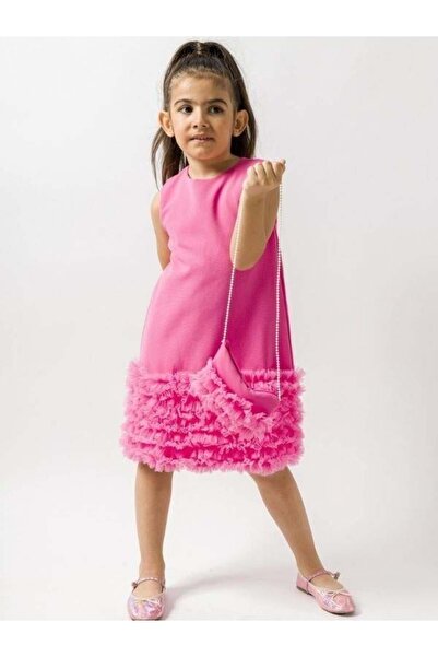 Zekids Βραδινό φόρεμα σχεδίασης κοριτσίστικη φούστα Tutu Bag