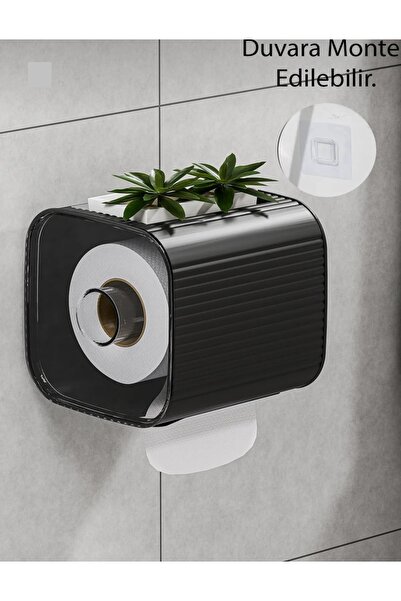ASlife Home Yapışkan Askılı Tuvalet Kağıtlığı