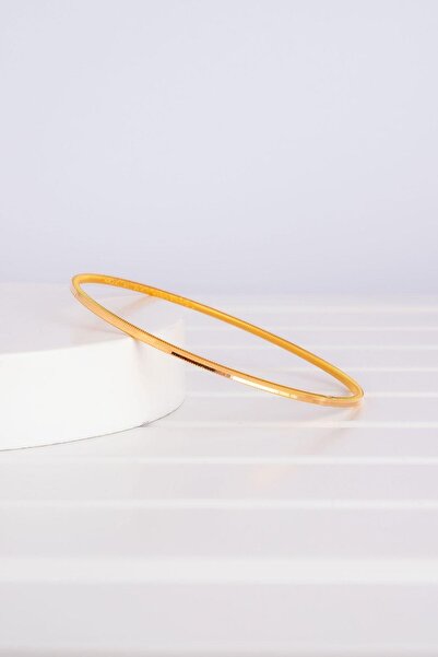 Oval Ajda Altın Bilezik - 22 Ayar 10 gr Yatırımlık Altın Bilezik - Işçiliksiz