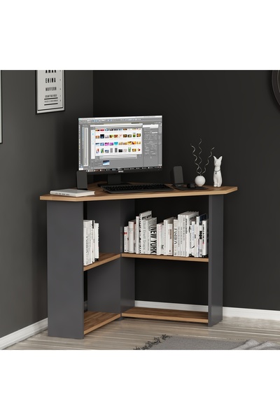 Betroya Corner Çalışma Masası Bilgisayar Masası Ofis Masası