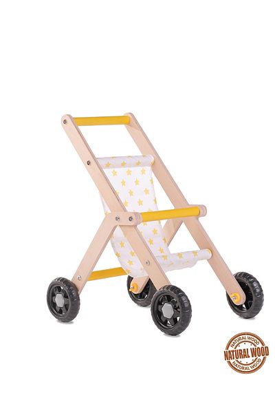 HOMİNG Homing Natural Wooden Baby Stroller 241855