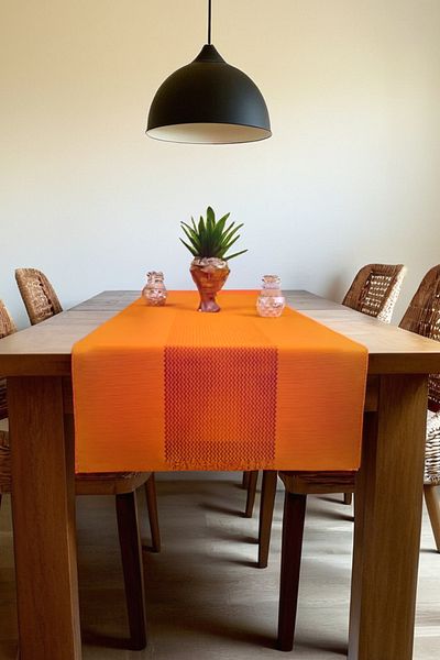 Arma House Runner în carouri tăiat cu laser modern 40*140