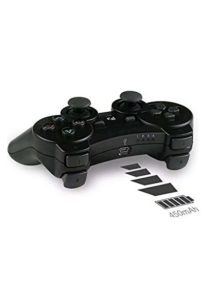 Bawerlink Doubleshock PS 3 PS3 Uyumlu Kablosuz Analog Oyun Kolu