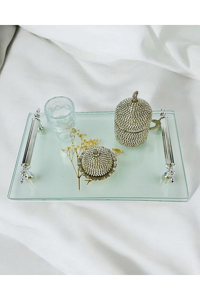 CyzHome Reflection Promise Coffee Tray