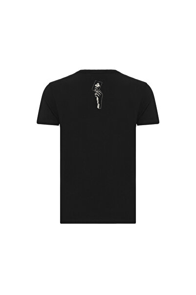 ROUTEFIELD Ted Men's Black T-Shirt Men's T-Shirt Rfted23