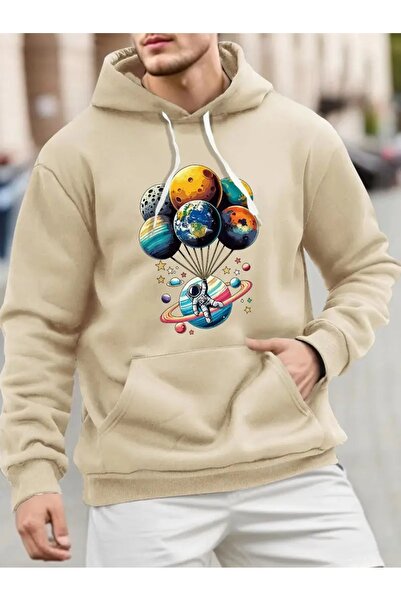 DAXİS Sportwear Company Φούτερ με στάμπα με θέμα το διάστημα