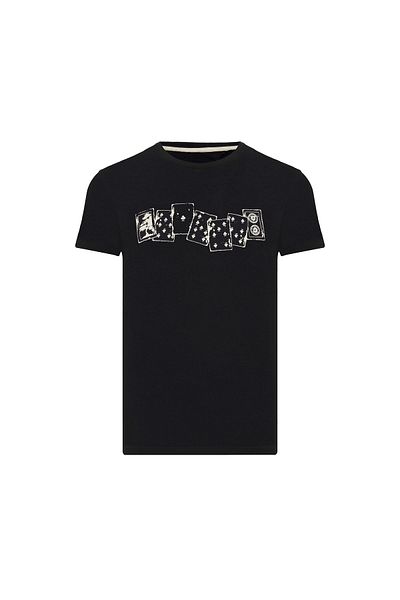 ROUTEFIELD Ted Men's Black T-Shirt Men's T-Shirt Rfted23