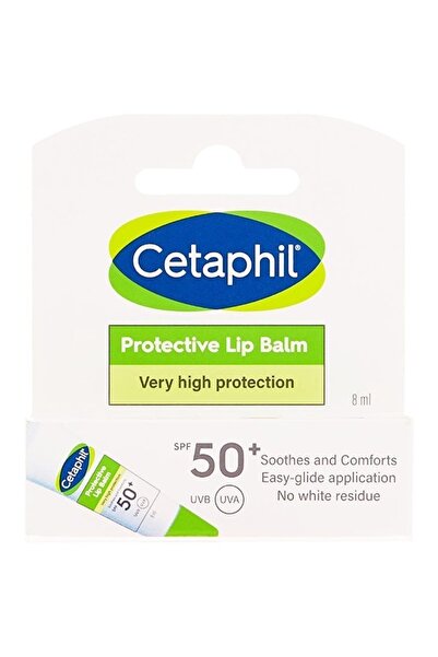 Cetaphil مرطب الشفاه بعامل حماية من أشعة الشمس 50، 8 مل
