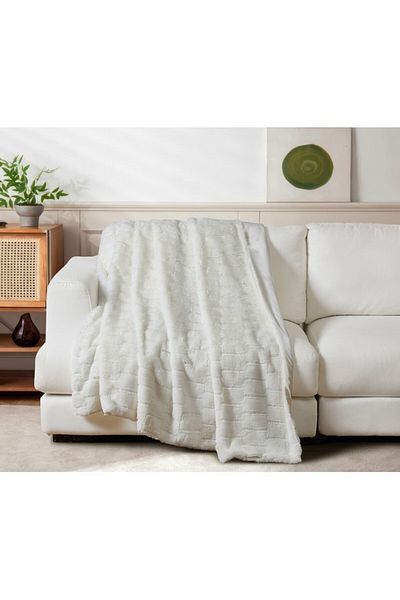 REVE 350-GSM High Quality Rabbit Fur Blanket