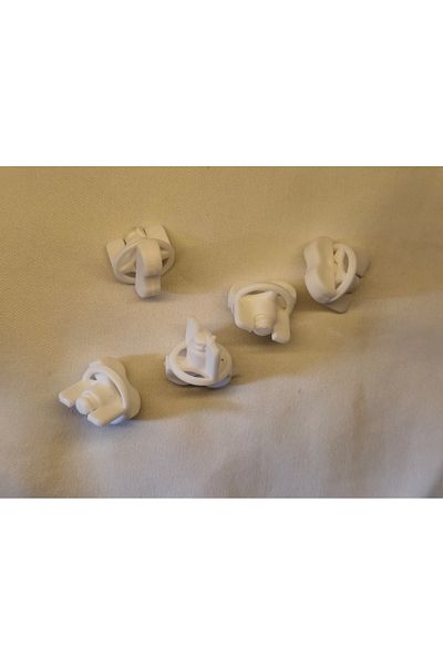Home Cornice Lock 30Pcs Curtain Button Curtain Terminator Lock Stop Final Curtain Stopper Terminator