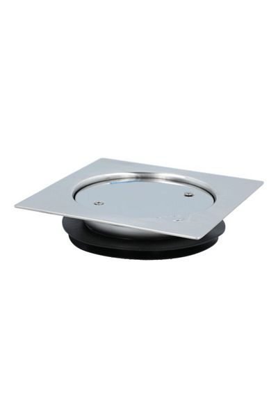 Bonomini Easily Installed Sturdy Stainless Steel Cleanout Drain 15 x 15cm