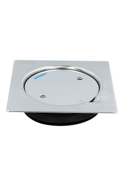 Bonomini Easily Installed Sturdy Stainless Steel Cleanout Drain 15 x 15cm