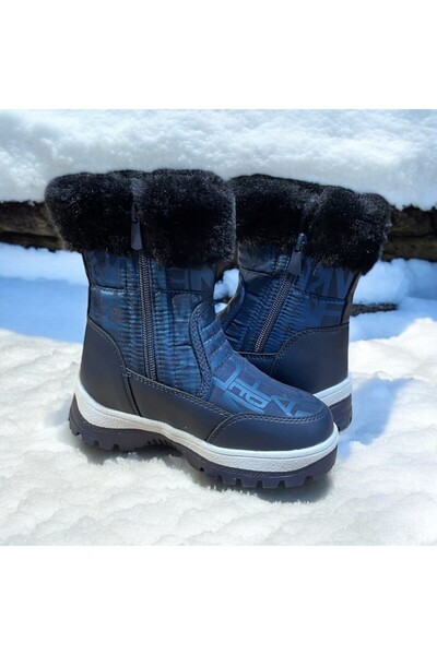 SHOUGO Міцні, водонепроникні, ортопедичні, дитячі зимові черевики для дівчаток