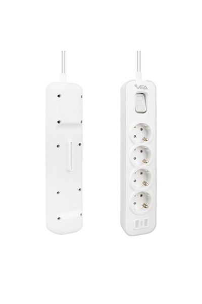 VEA Ve-nova104 A Class 4-Plus Switched 1.5 Meter Current Protected Group Socket (MADE IN MALAYSIA)