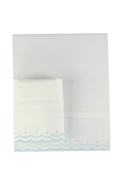 Bumble & Bird - Plumeti Baby Bedding Set For Bassinet - 3pcs - Blue