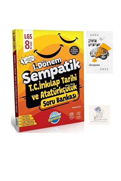 Ünlüler Karması ÜNLÜLER KARMASI LGS SEMPATİK 1.DÖNEM İNKILAP SORU BANKASI+ZİH...
