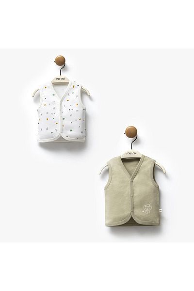 Moi Noi Mnb7055 Model 2-Piece Vest Set