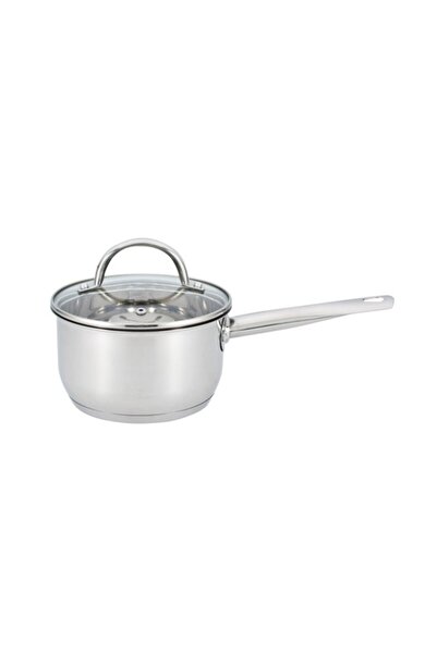 Parfait مقلاة صلصة متينة من الفولاذ المقاوم للصدأ بمقبض مريح مع غطاء 16 سم