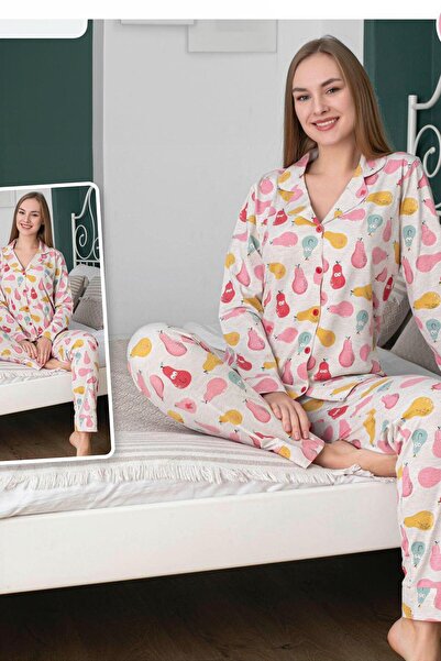 Hipo Trend Симпатичний комплект піжами сірого кольору з сорочкою з малюнком г...