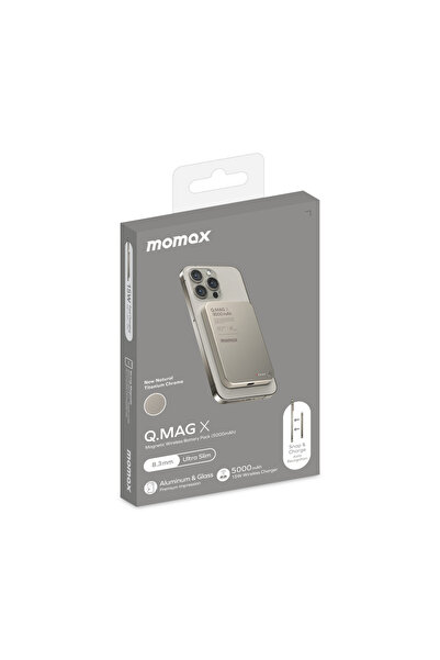 Momax Q.MAG X MAGSAFE POWERBANK 5000 Mah 15W