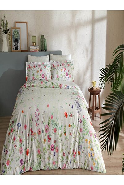 Taç KRISTAL DELUX SATEN ÇİFT KİŞİLİK NEVRESİM TAKIMI 200X220CM