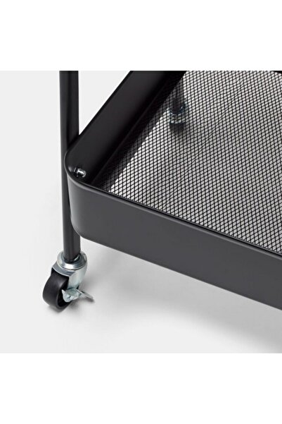 Parfait 3-Tier Space Saving Multi-Use Rolling Wheels Kitchen Trolley