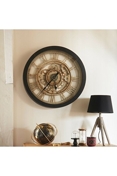 Atmosphera ساعة حائط ميكانيكية بلاستيكية من آيفي لغرفة المعيشة 61.5 سم