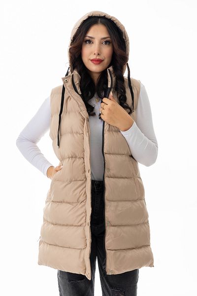 TUĞBA ERGÜL 4401 Side Zipper Vest