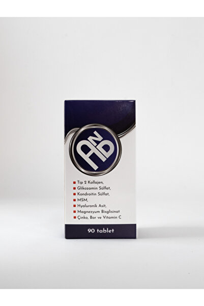 AND Bor Kolajen Çinko Magnezyum Hyoluronik C Vitamin Glikozamin Kondroitin MSM İçeren Takviye Edici Gıda