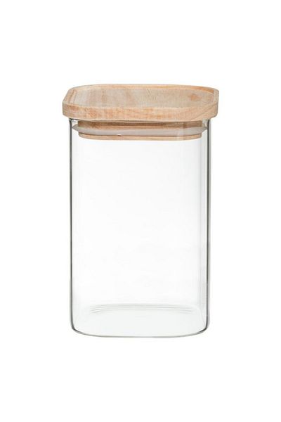 Five Simply Smart 4-Piece Hermet Stackable Glass Jar Set
