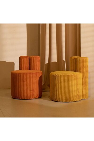 hoom concept BERJER İKİLİ SET ÇİZGİLİ KADİFE KUMAŞ