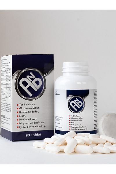 AND Boron Collagen Zinc Magnesium Hyoluronic Vitamin C Glucosamine Chondroitin Food Supplement Containing Msm