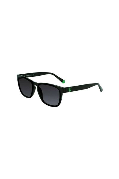 Calvin Klein Jeans Ckj 21623S 001 55 Unisex Rectangular Black Bone Sunglasses