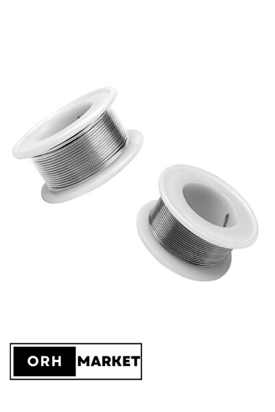 ORH Market 200gr 0.80mm Kalınlıkta Yüksek Kaliteli Makara Lehim Teli – 20 Metre Endüstriyel Performans