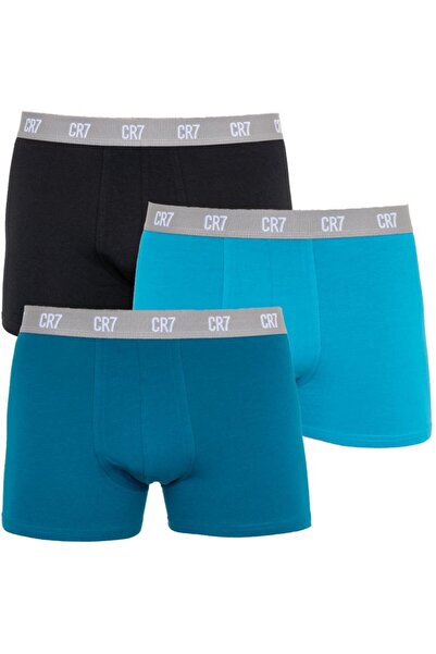 CR7 Mens Basic Trunk Organic 3-pack Organic Cotton