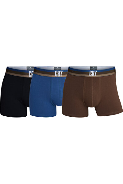 CR7 Mens Basic, Trunk, 3-pack Pure Cotton