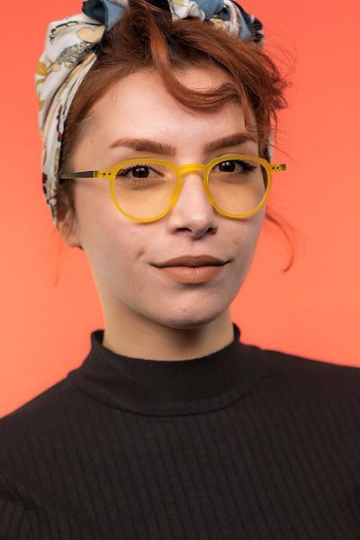Focus On Wilson Matte Yellow Blue Light Filtered Screen Glasses