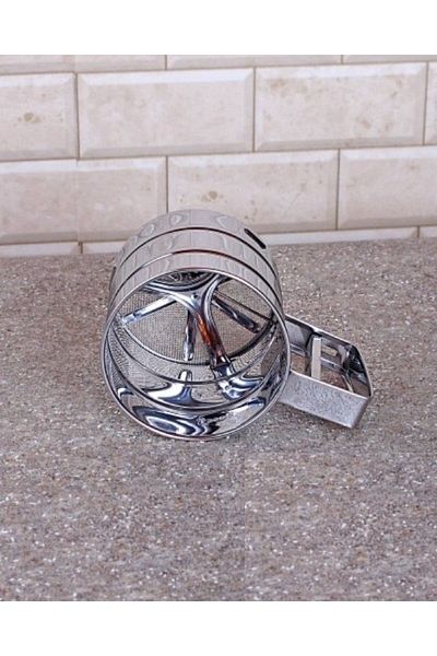 PERİBOİA Periboia Flour Sieve Practical Stainless - 250 Gr