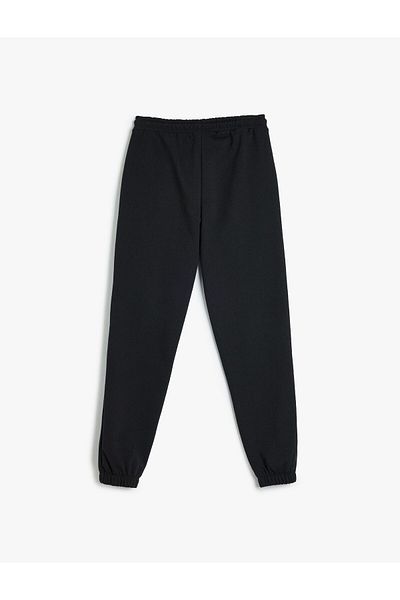 Koton Boys Jogger Sweatpants - Tie Waist with Print Detail Pocket