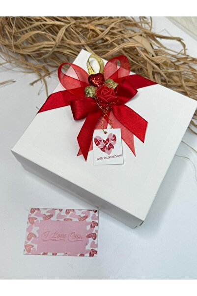 LAYLAEVENTS Sevgiliye Özel Tasarım Hediye Kutusu (BOŞ) 16/16/9 cm