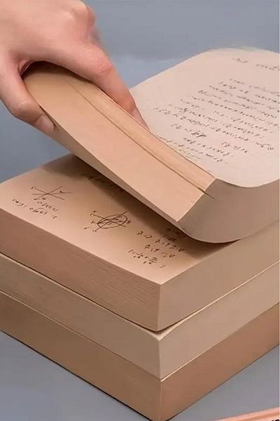 HOBYGAMES A4 Kraft Paper 50S High Quality Note Paper Suitable for Writing and Drawing