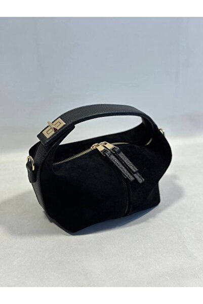 My Easy Shop Γνήσια σουέτ γυναικεία τσάντα