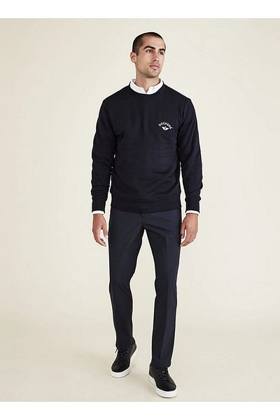 Dockers Slim Fit Μαύρο Ανδρικό Παντελόνι A4261-0002