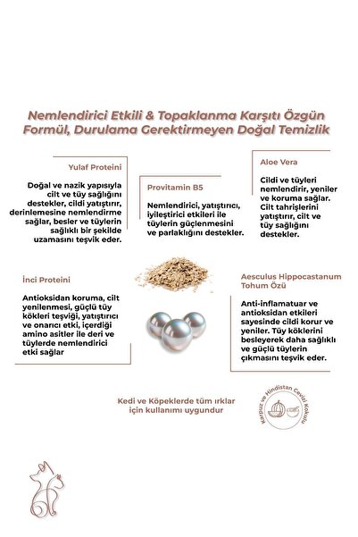 Kahu Naturals Spiritually Connected Kuru Köpük Şampuan Ve Nemlendirici, Durulamasız, Kolay Tarama, Organik Içerikli, 200 ml
