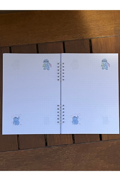 Cuppy Box دفتر ملاحظات بتأثيرات ثلاثية الأبعاد بحجم A5 مع ملصق حصيرة إضافية لصفحة واحدة