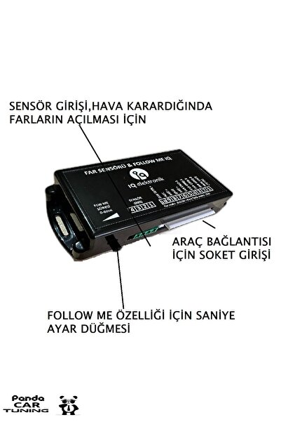 APEXİ Far Sensörü Follow Me 2in1 Akıllı Far Sensörü Modülü